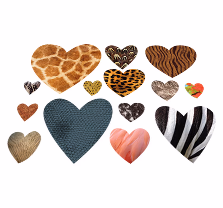 Covor vinil animal inimioare cu imprimeu animalier - TenStickers
