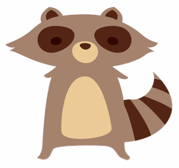 Covor vinil animal design raton - TenStickers