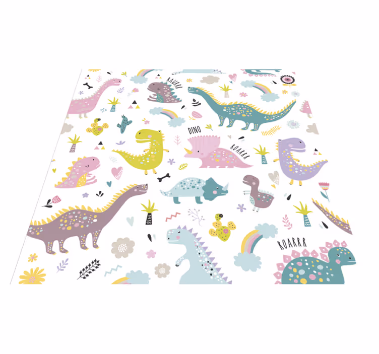 Covor vinil animal dinosaur kallax - TenStickers