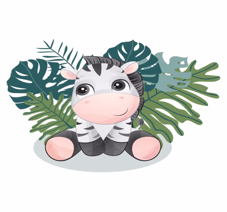Covor vinil animal africa sălbatică zebra - TenStickers