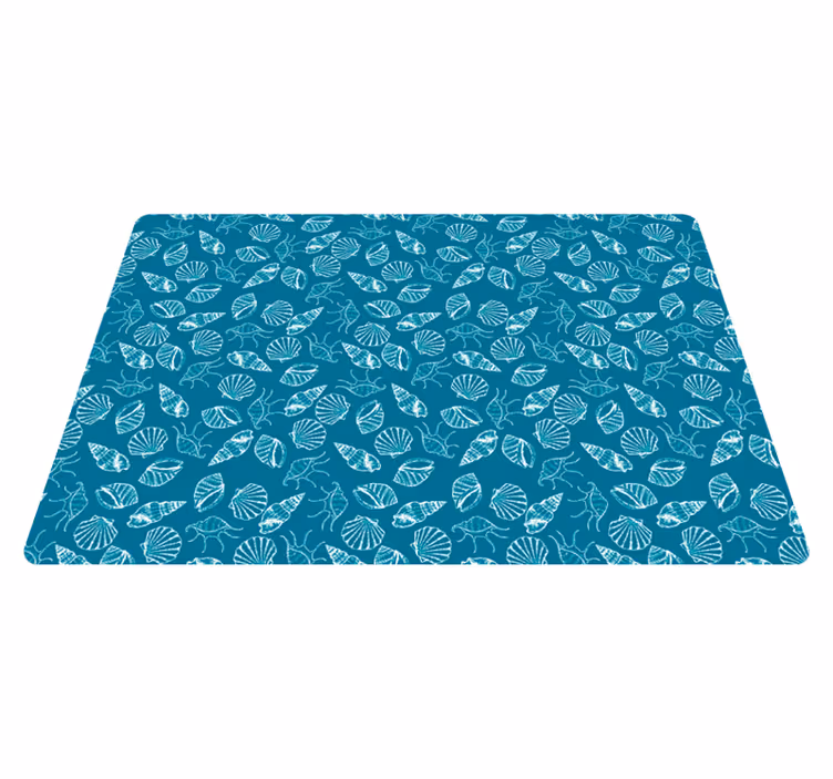 Covor vinil animal animale cu scoici - TenStickers