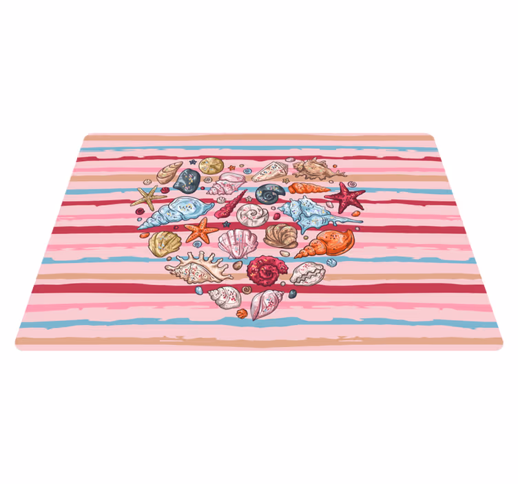 Covor vinil animal dragoste de mare - TenStickers