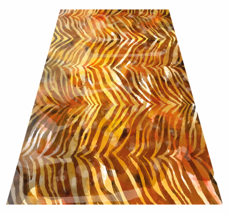 Covor vinil animal zebra textura acuarelă - TenStickers