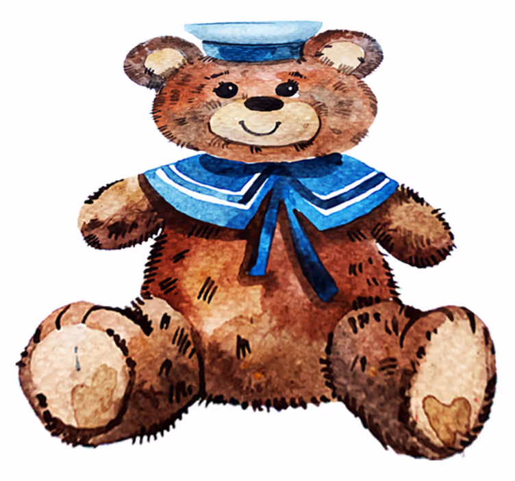 Covor vinil animal urs marinar - TenStickers