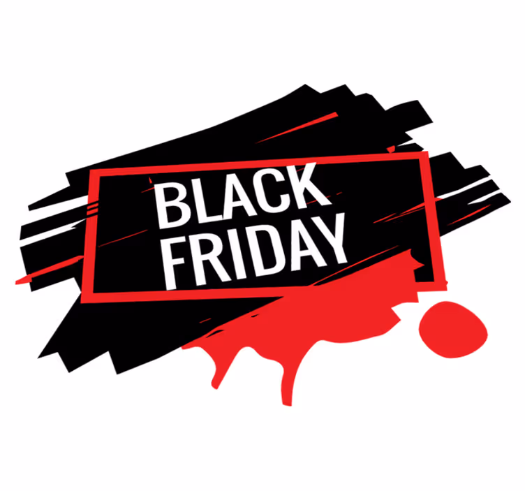 Covor din vinil de black friday autocolant modern - TenStickers
