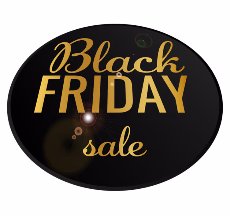 Covor din vinil de black friday vânzare elegantă - TenStickers