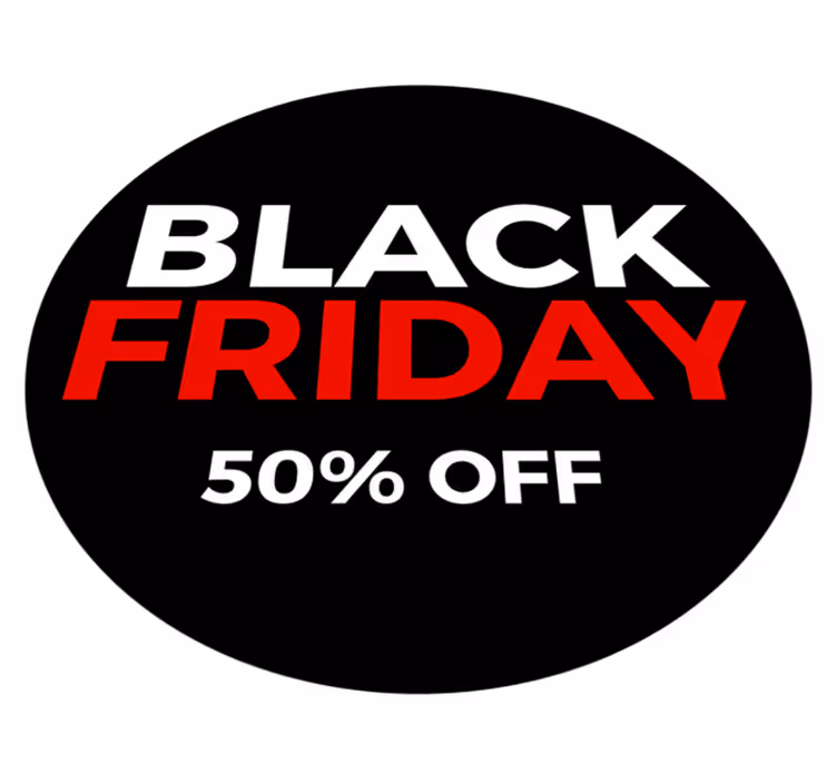 Covor din vinil de black friday reducere 50% - TenStickers