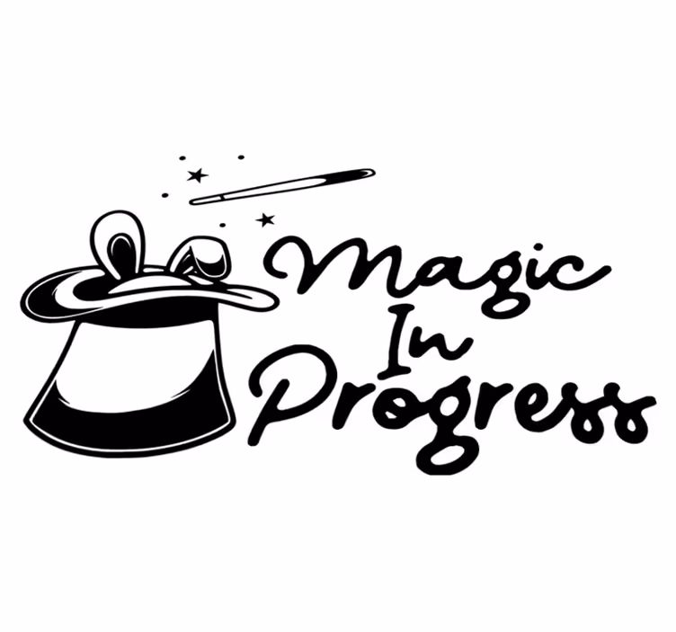 Covor vinil animal iepurași magici și curcubee - TenStickers