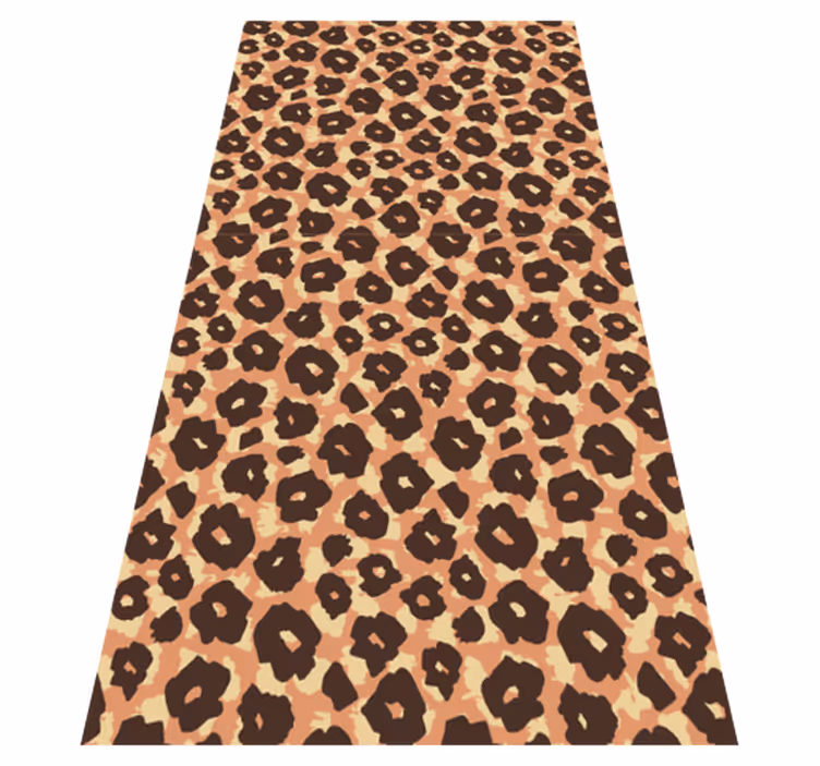 Covor vinil print animalier imitație leopard catifelat - TenStickers