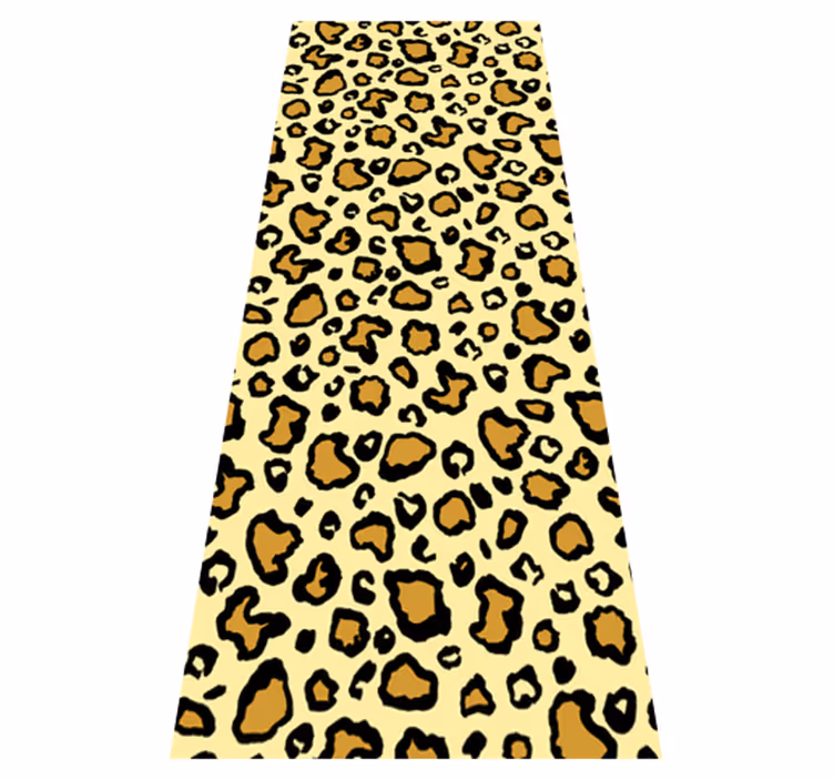 Covor vinil print animalier model clasic leopard - TenStickers