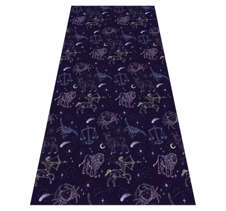 Covor de vinil stele model constelații - TenStickers