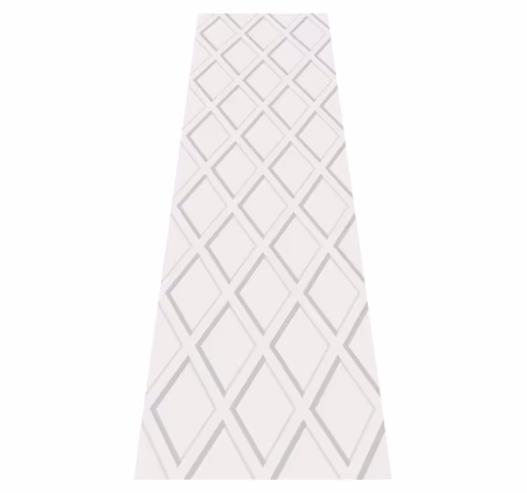 Covor de vinil geometric model romb 3d hamptons - TenStickers