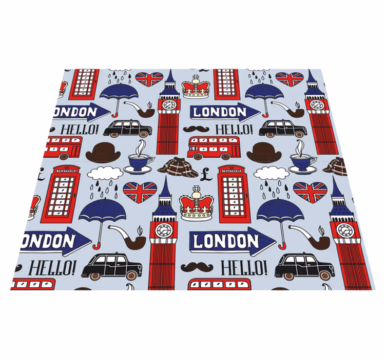Covor vinil dormitor cele mai bune din londra - TenStickers