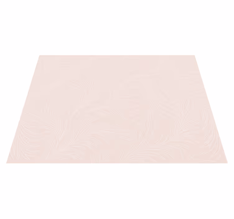 Covor vinil dormitor roz pal floral - TenStickers