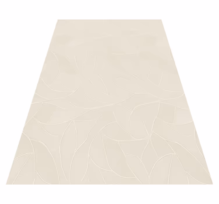 Covor vinil dormitor design floral deschis - TenStickers