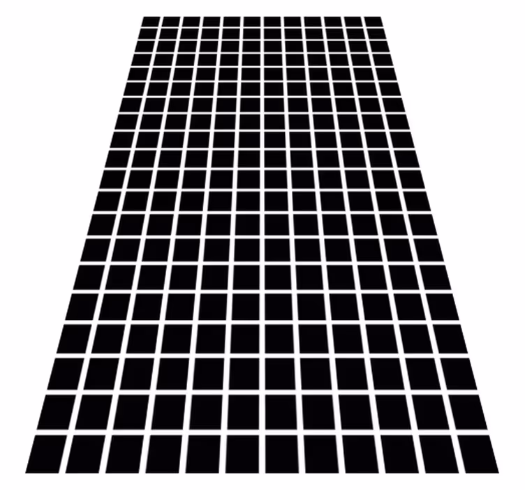 Covor de vinil geometric cu nuanțe de gri - TenStickers