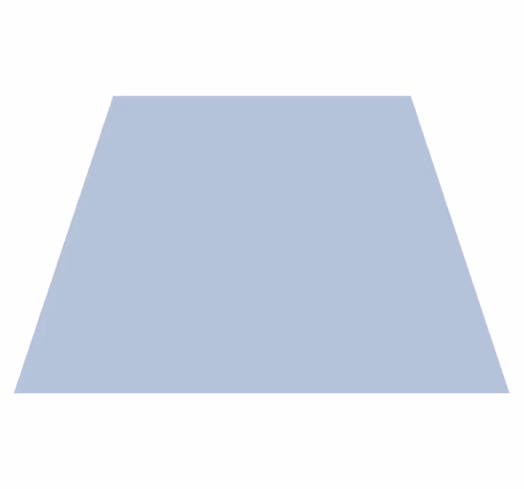 Covor de vinil geometric culoare gri simplă - TenStickers