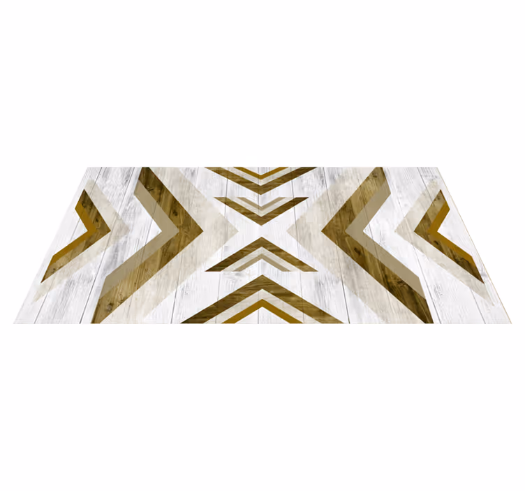 Covor de vinil geometric pentru birou structurat - TenStickers