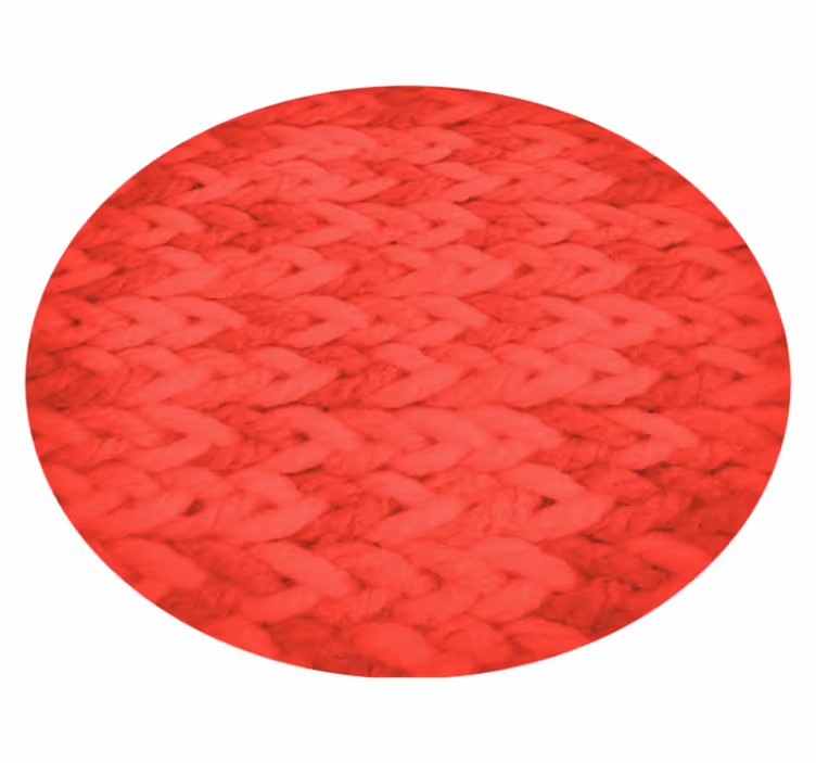Covor de vinil geometric cu modele texturate rotunde - TenStickers