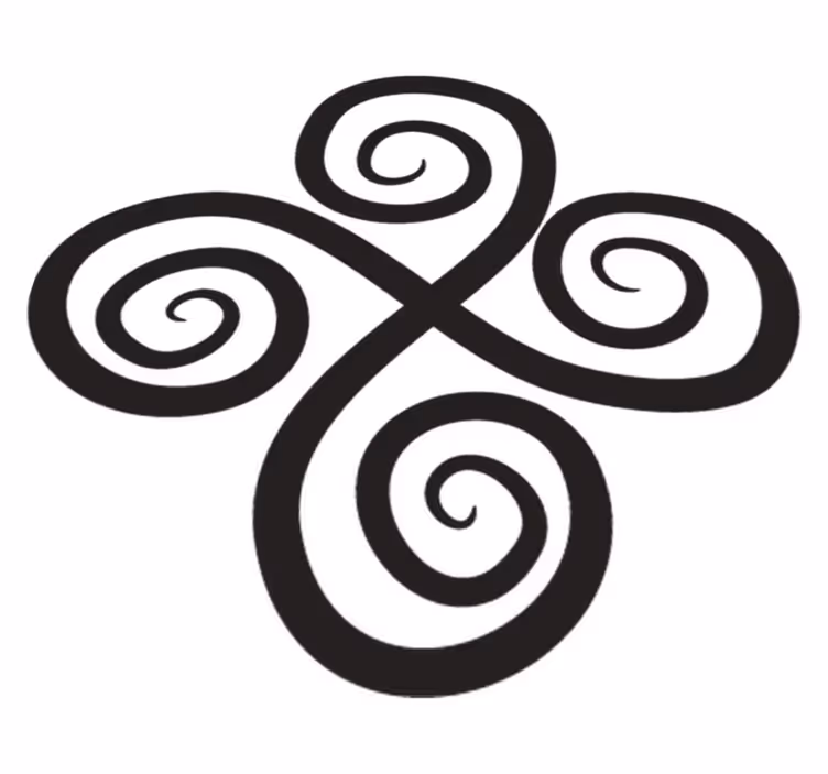 Covor de vinil geometric element cu aspect elegant - TenStickers