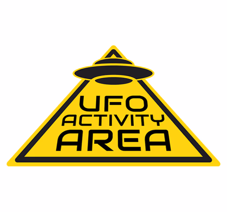 Covor de vinil pentru copii autocolant activitate ufo - TenStickers