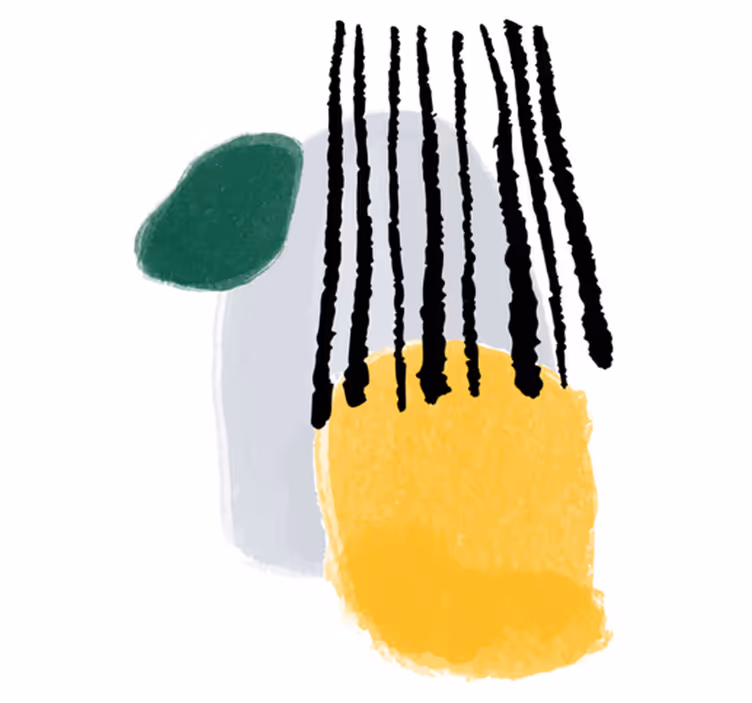Covor vinil dormitor artă abstractă rianning - TenStickers