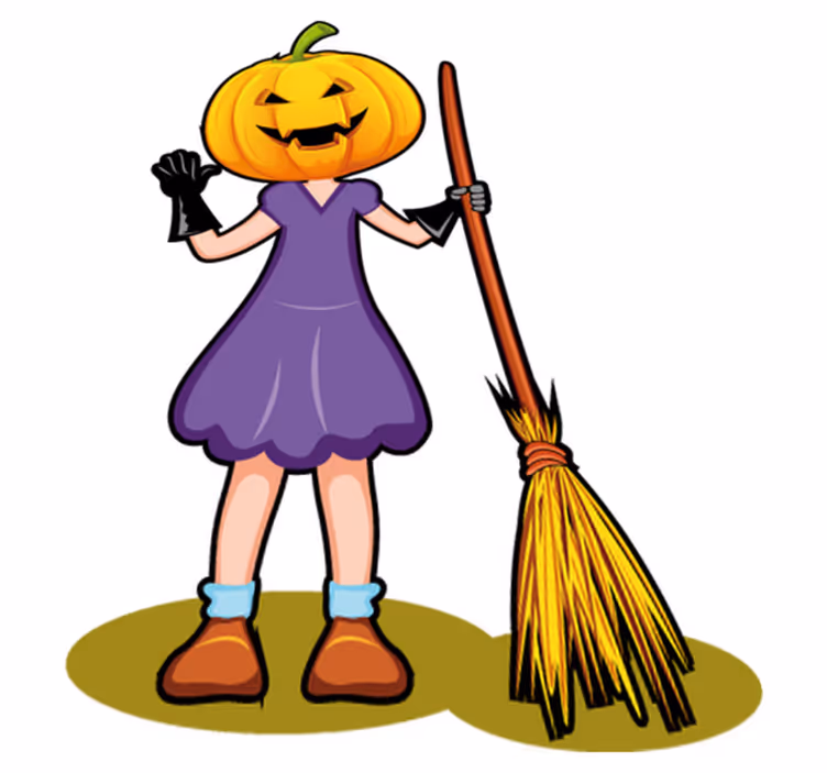 Covor de vinil pentru copii ilustrație halloween - TenStickers