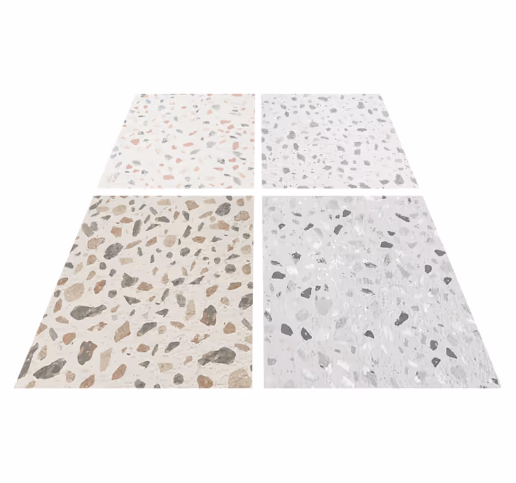 Covor de vinil pentru bucătărie cu textură terrazzo - TenStickers