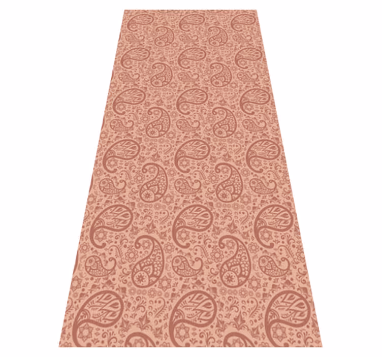 Covor de vinil pentru bucătărie cu model paisley - TenStickers