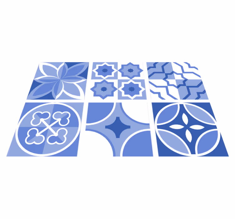 Covor de vinil pentru bucătărie plăci ceramice cindito - TenStickers