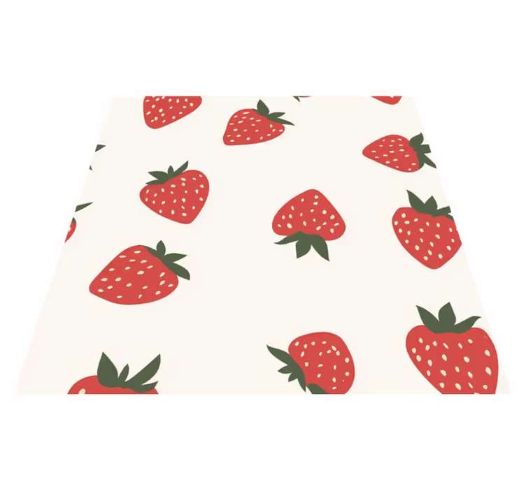 Covor de vinil pentru bucătărie cu design fructe cireșe - TenStickers