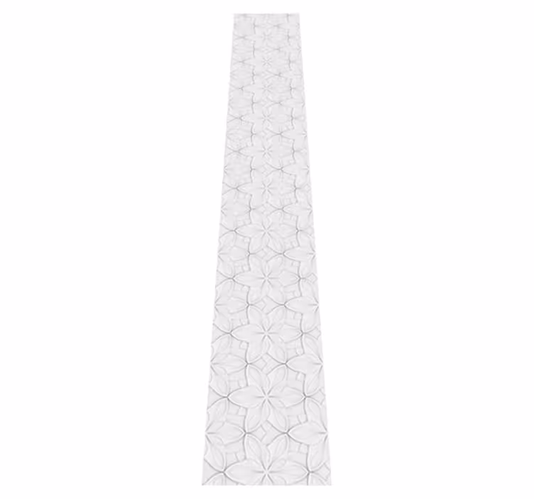 Covor de vinil pentru bucătărie plăci hexagonale florale - TenStickers