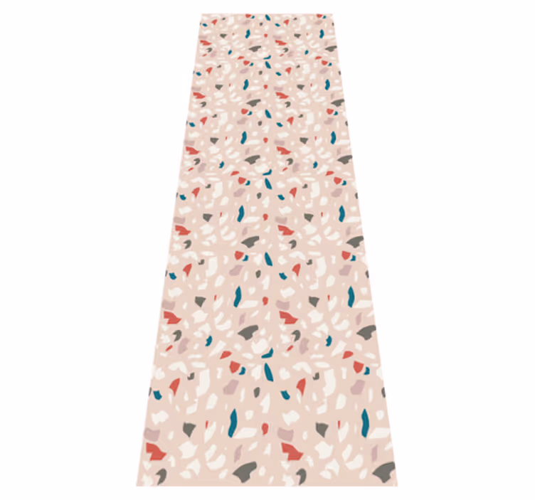 Covor vinil dormitor model efect terrazzo - TenStickers