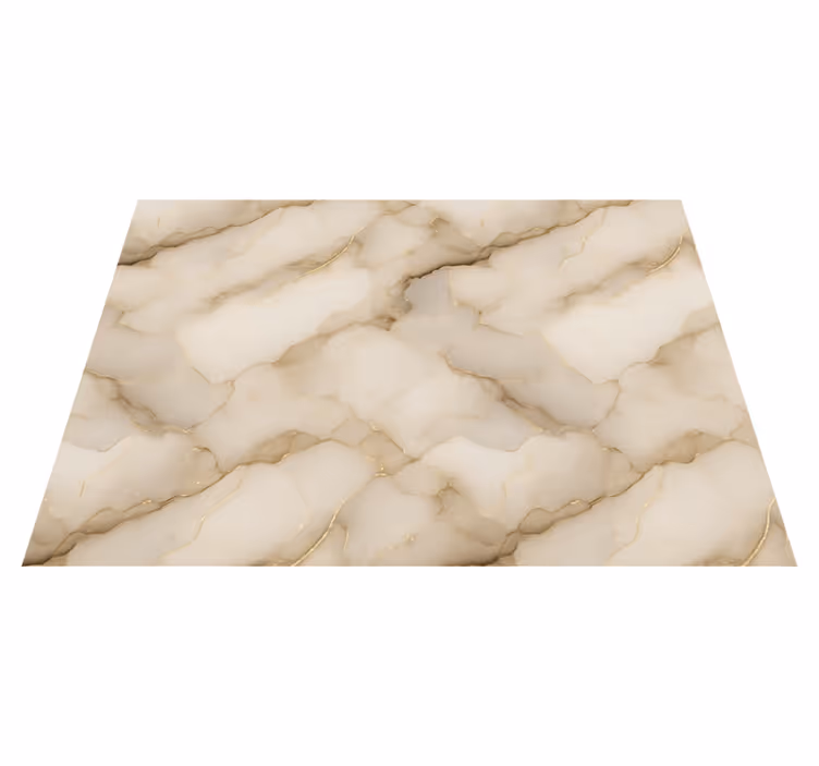 Covor vinil dormitor marmură albă și aurie luxoasă - TenStickers