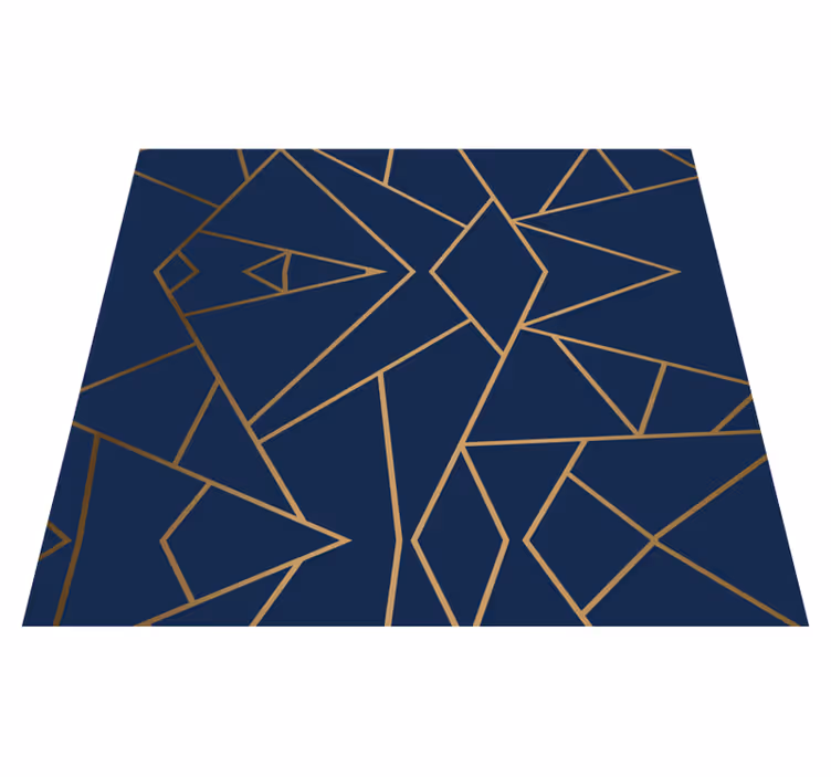 Covor vinil studiu forme geometrice - TenStickers