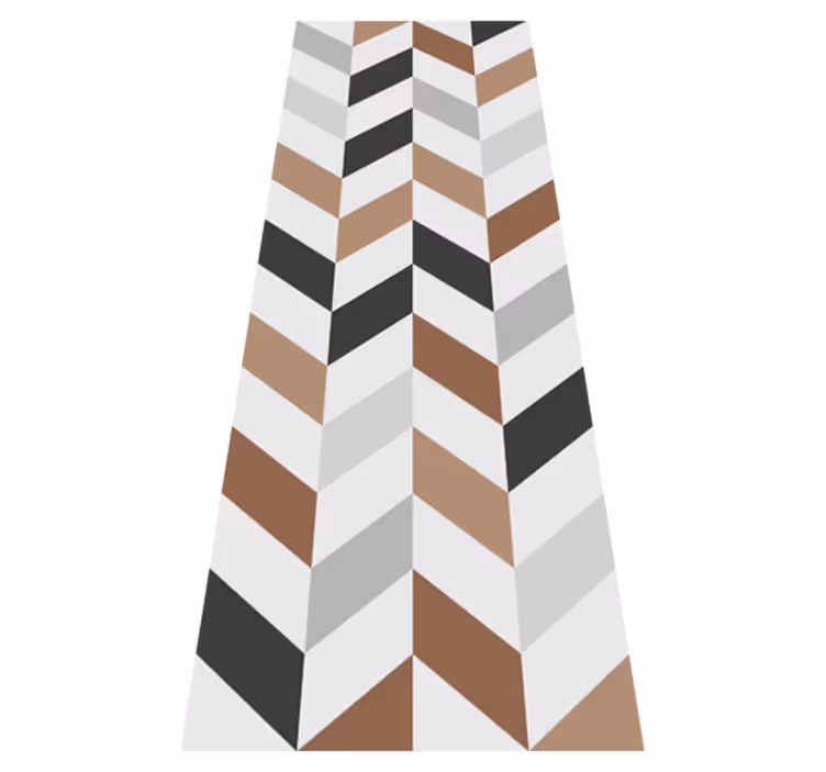 Covor vinil studiu piese geometrice colorate - TenStickers