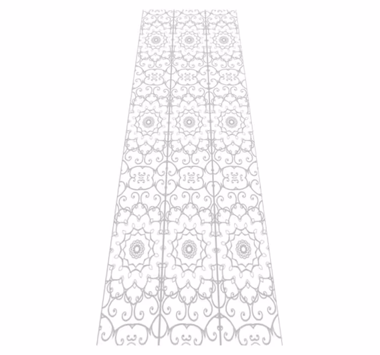 Covor vinil studiu model floral - TenStickers