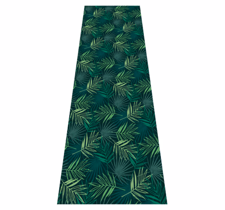 Covor vinil studiu model tropical mixt - TenStickers