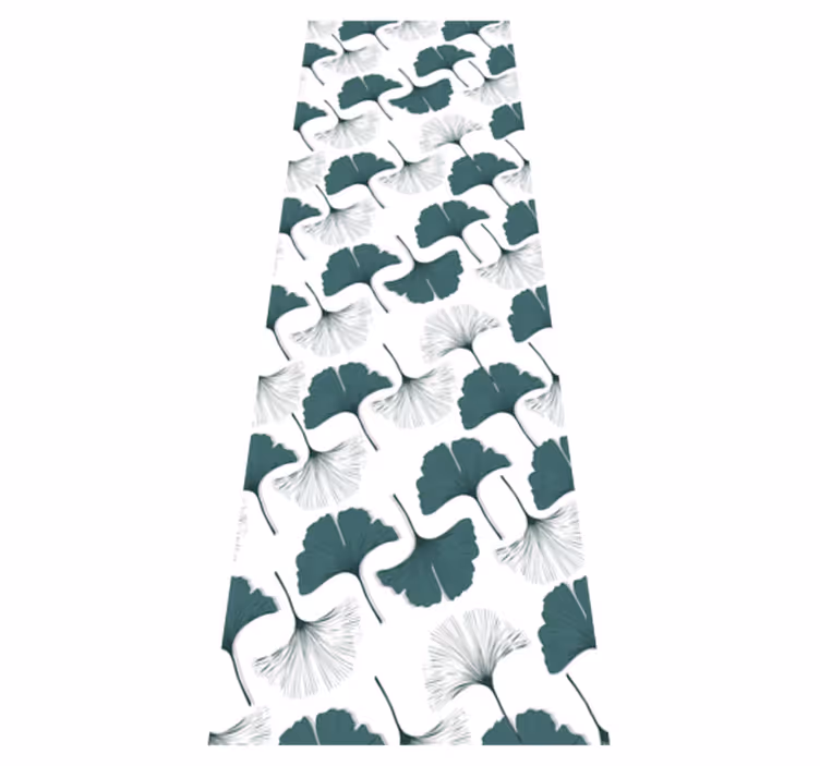 Covor vinil studiu model frunze de ginkgo - TenStickers