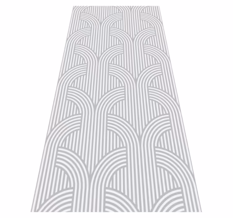 Covor vinil dormitor tapet gri modern minimalist - TenStickers