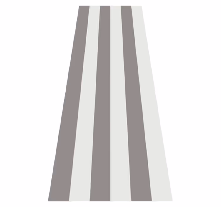 Covor vinil dormitor dungi verticale gri design nordic - TenStickers