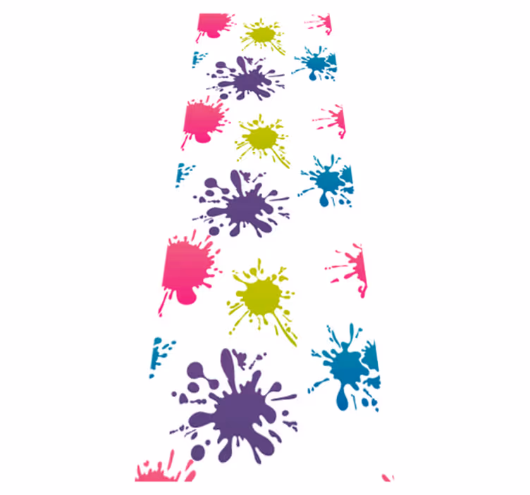 Covor vinil dormitor stropi multicolori - TenStickers