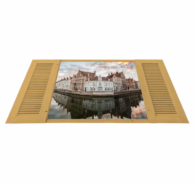 Covor vinil dormitor cu imaginea din brujas - TenStickers