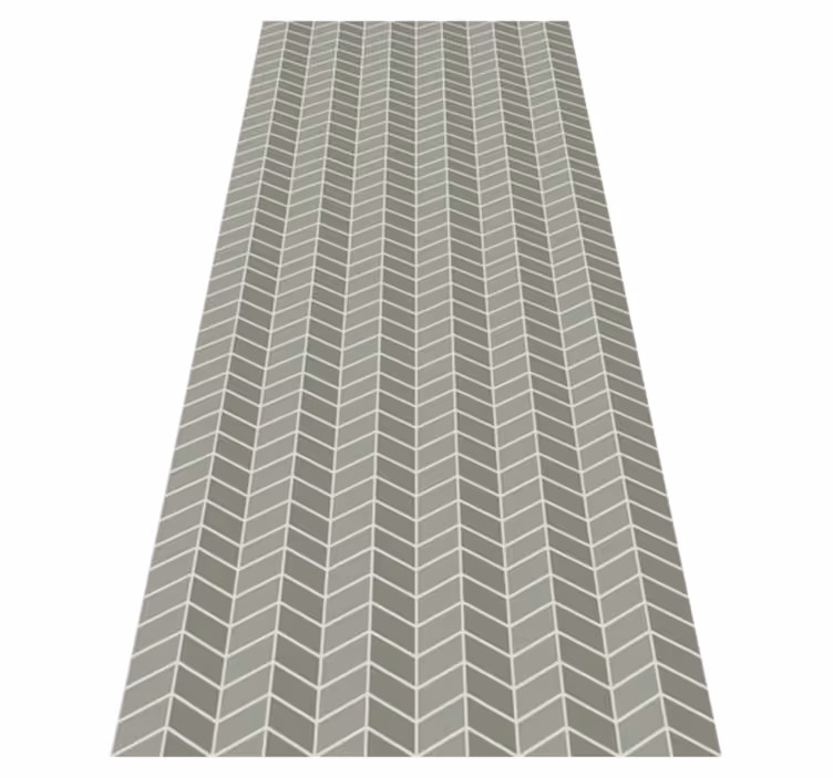 Covor de vinil scandinav model vertical verde pastel - TenStickers