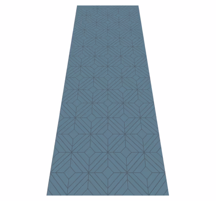 Covor de vinil scandinav cu model romb gri nordic - TenStickers