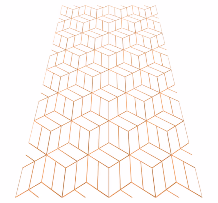 Covor vinil modern octogone diferite moderne - TenStickers