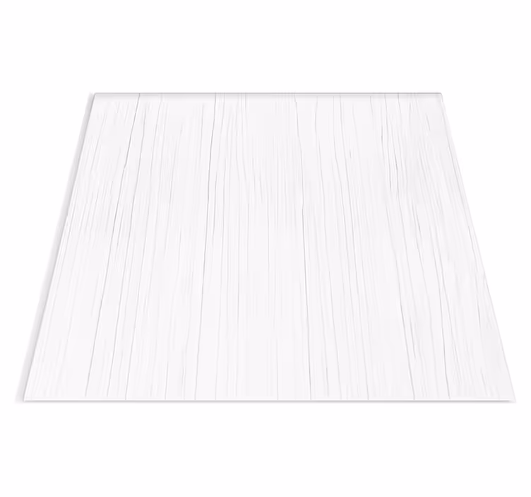 Covor de vinil texturat lemn alb vertical - TenStickers