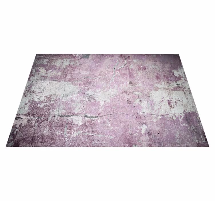 Covor de vinil texturat beton gri și roz - TenStickers