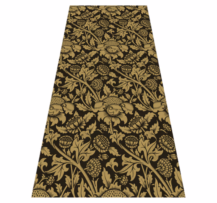 Covor de vinil epocă cu model floral franțuzesc - TenStickers