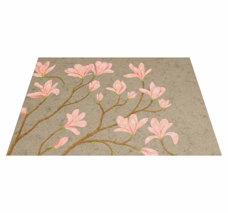Covor de vinil epocă stil magnolia vintage - TenStickers